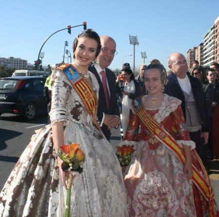 Fallereas Mayores de Valencia en la exposición del Ninot 2011